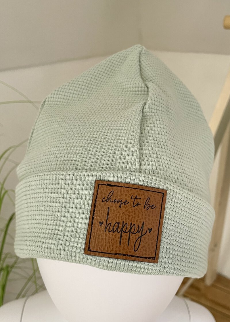 Hipster Beanie mint - Kopfumfang: 44/45 - Image 2
